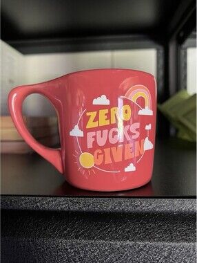 Funny Coffee Cup Zero F Given Fun